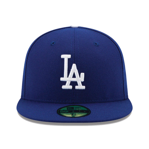 Gorra Beisbol Softbol New Era LA Dodgers 59Fifty Low Profile Azul Blanco