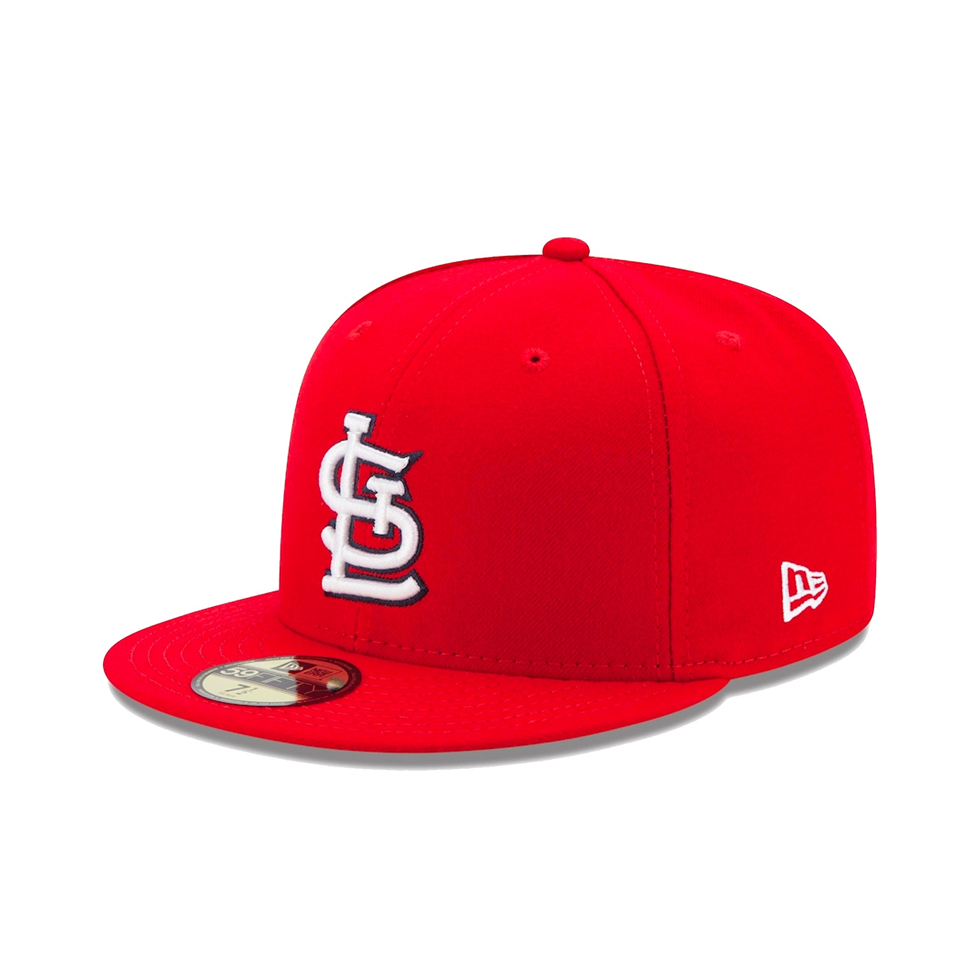 Gorra Beisbol Softbol New Era San Luis 59Fifty Low Profile Rojo Blanco