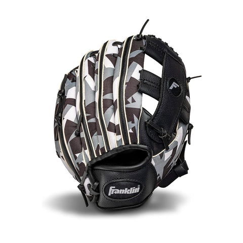 Guante Beisbol Franklin Digitek 22839 Negro Gris 9.5 in 3 a 6 años