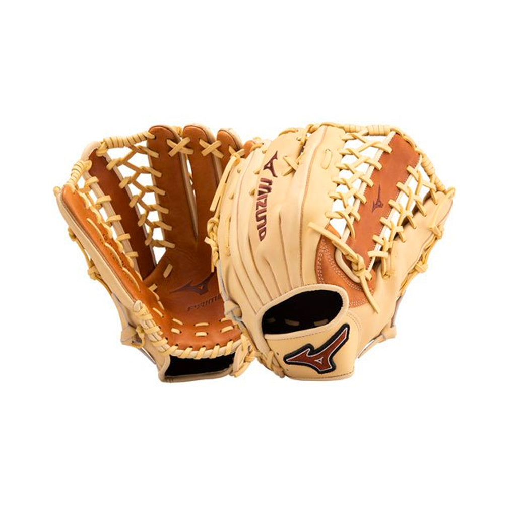 Guante Beisbol Softbol Mizuno Prime GP1250TGW Crema Café 12.5 In Adulto