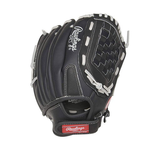 Guante Softbol Rawlings RSB120GB Negro Gris 12 in Adulto