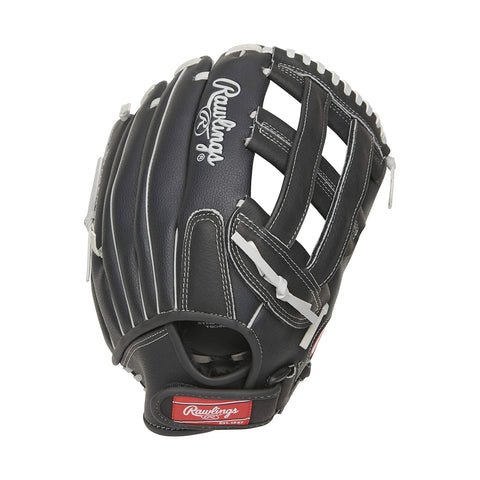 Guante Softbol Rawlings RSB130GBH Negro Gris 13 in Adulto