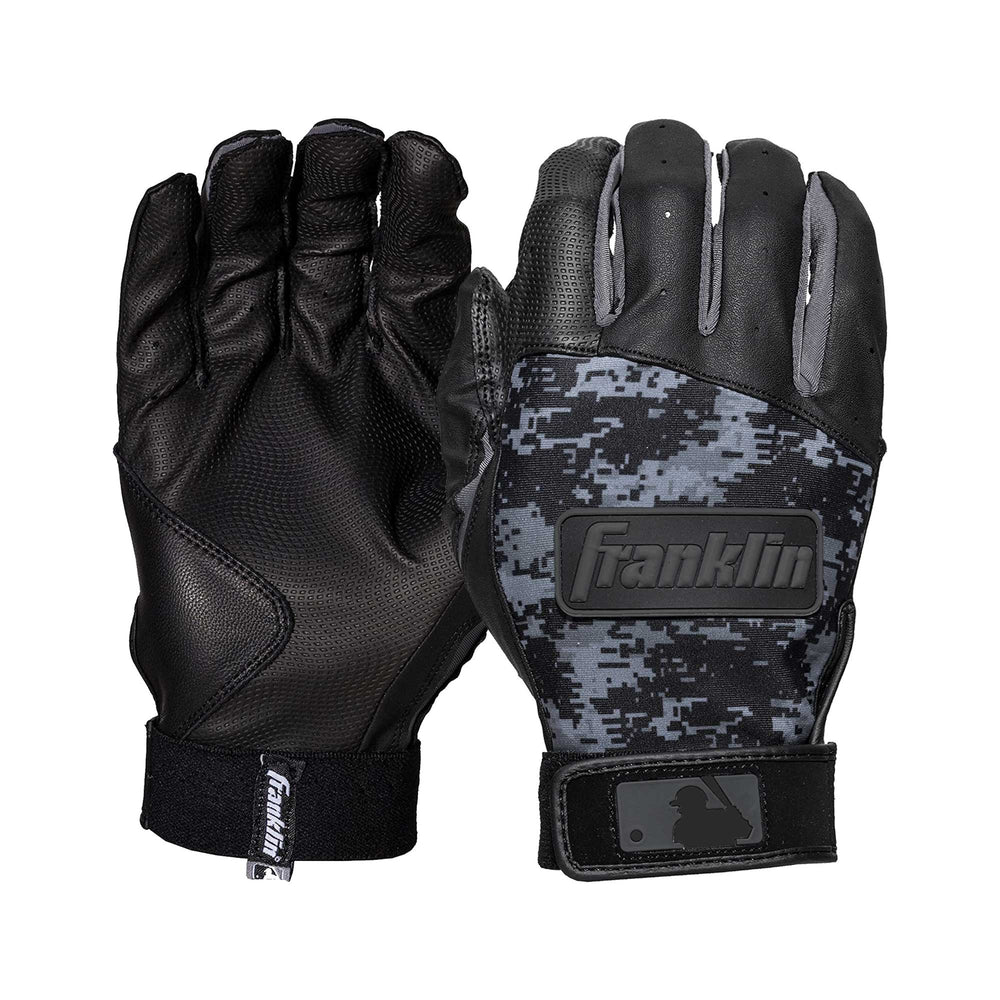 Guanteletas Beisbol Franklin Digitek Negro Camu ADULTO