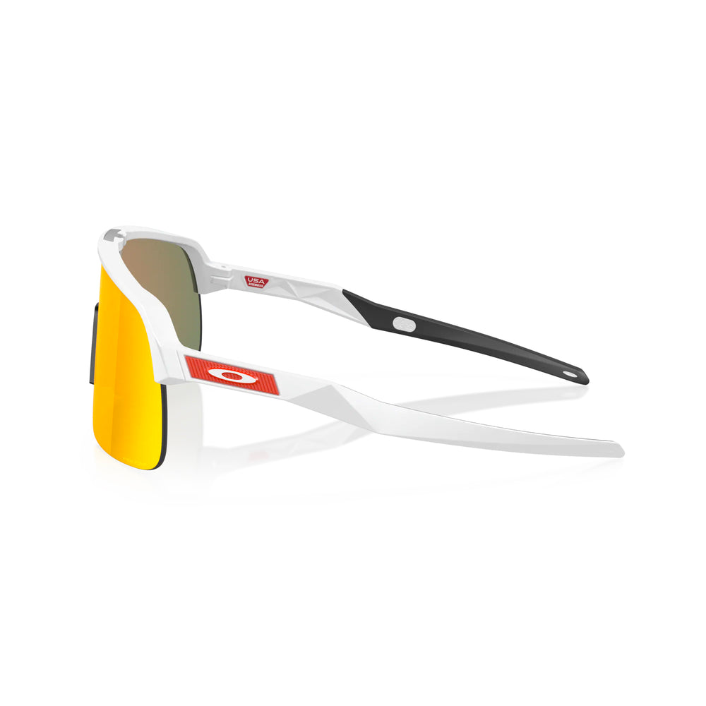 Lentes de Sol Beisbol Softbol Oakley Sutro Lite Matte White Prizm Ruby