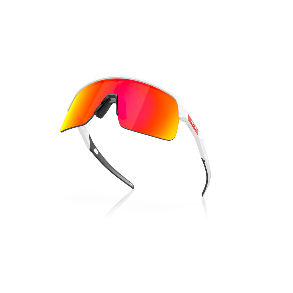 Lentes de Sol Beisbol Softbol Oakley Sutro Lite Matte White Prizm Ruby