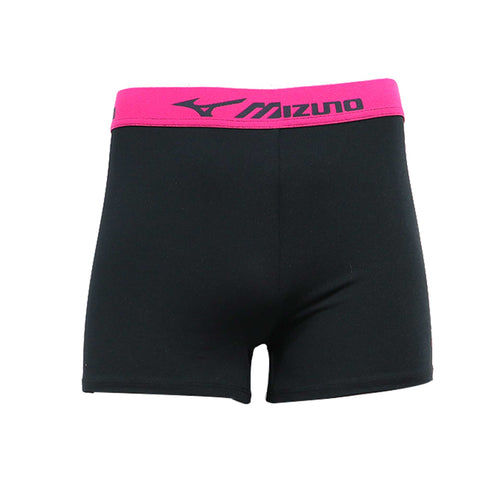 Licra Short Volleyball Negro Rosa Mizuno DAMA