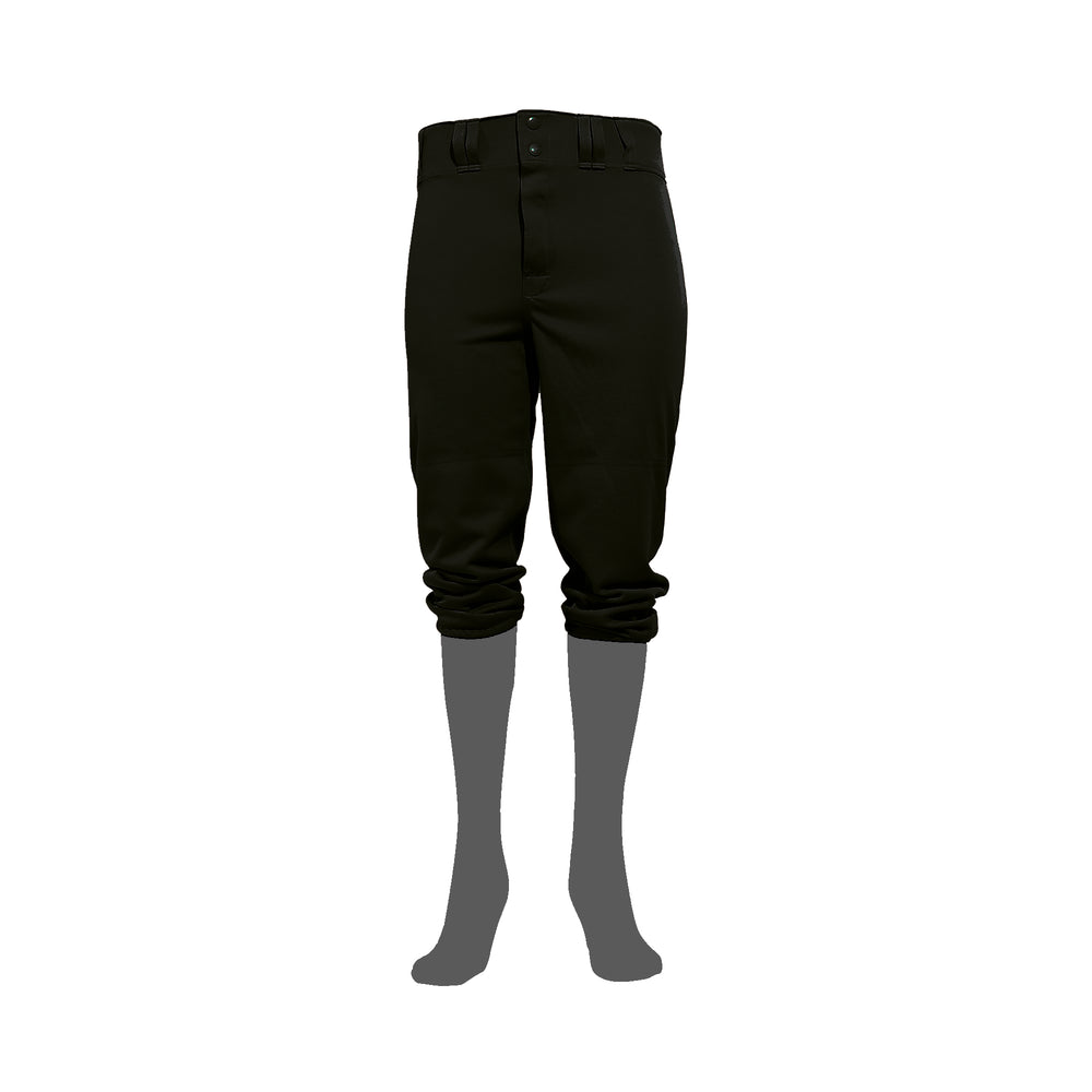 Pantalón De Beisbol Softbol Beisport Negro Corto ADULTO