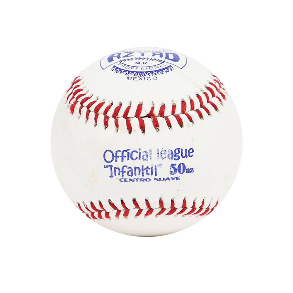 Pelota Beisbol Profesional De Piel Infantil Centro Suave Aztro