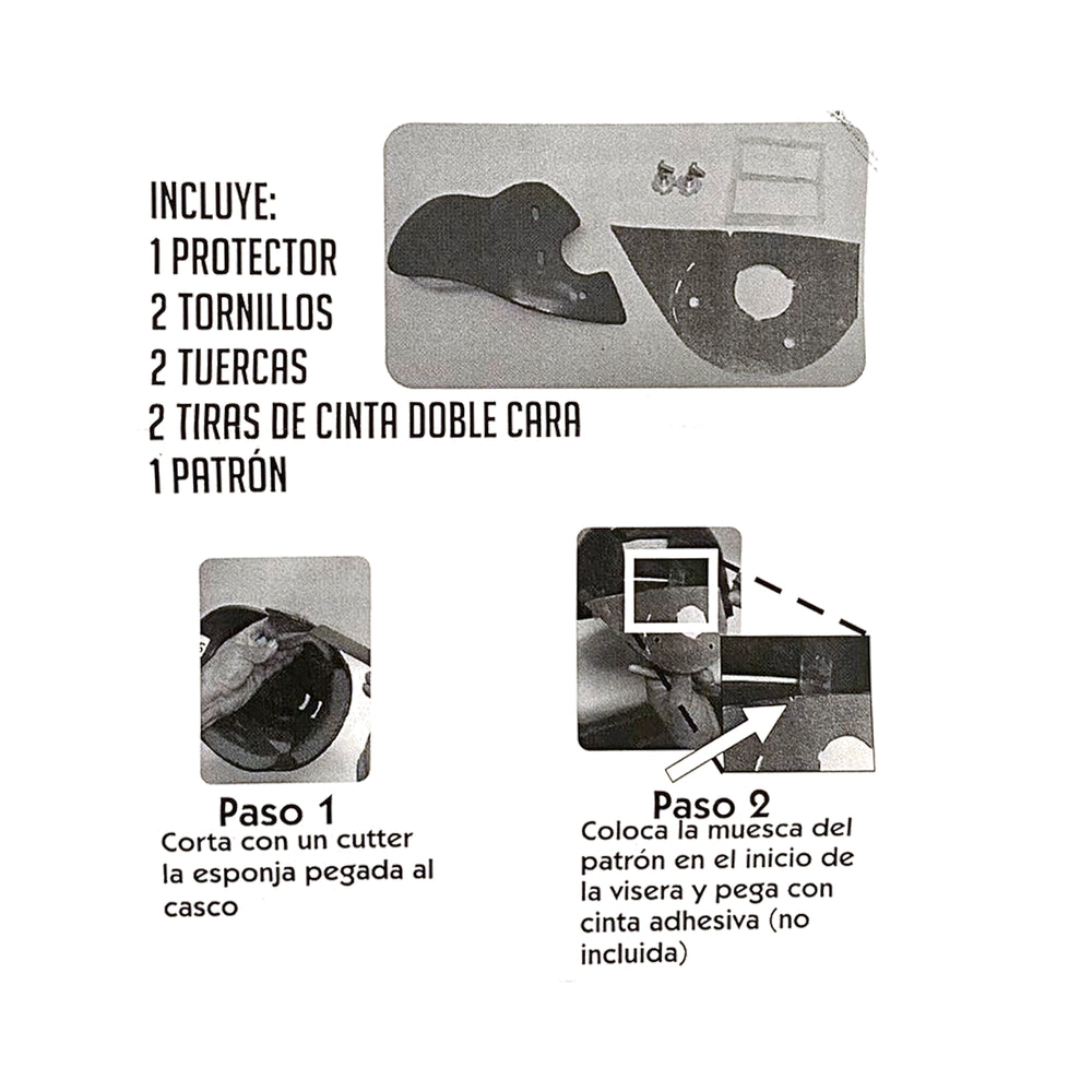 Protector Mandíbula RVL Bateador Derecho Azul Rey Adulto