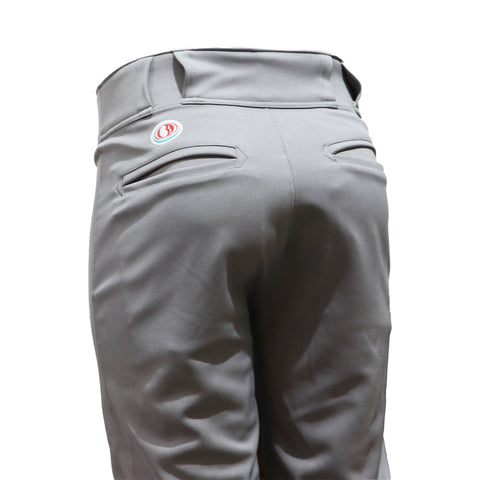 Pantalón De Beisbol Softbol Beisport Corto Gris Adulto