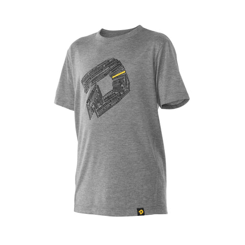 Playera Beisbol Demarini Gris INFANTIL