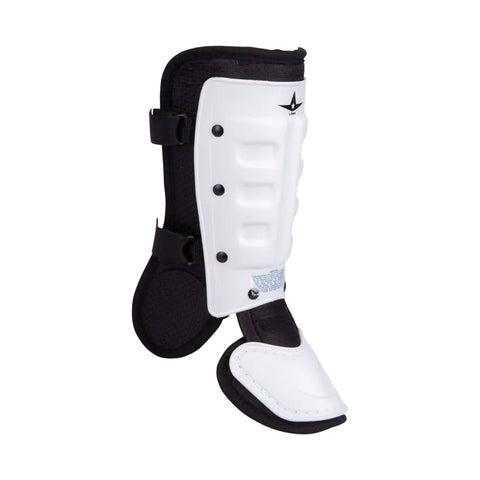 Protector De Bateo Espinillera Beisbol Softbol All Star Blanco ADULTO