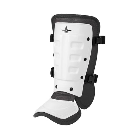 Protector De Bateo Espinillera Beisbol Softbol All Star Blanco ADULTO