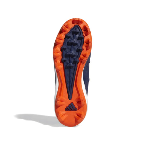 Spikes Beisbol Softbol Adidas Afterburner 8 MD Marino Naranja INFANTIL