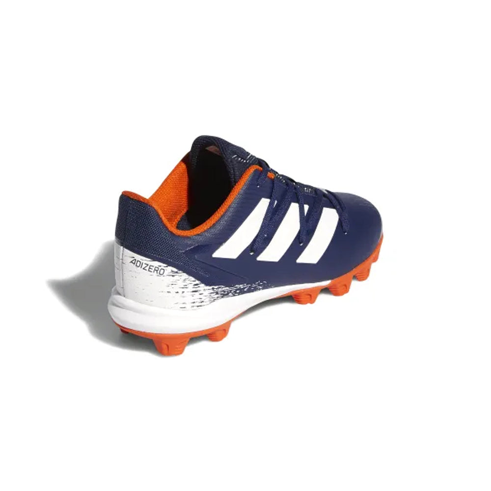 Spikes Beisbol Softbol Adidas Afterburner 8 MD Marino Naranja INFANTIL