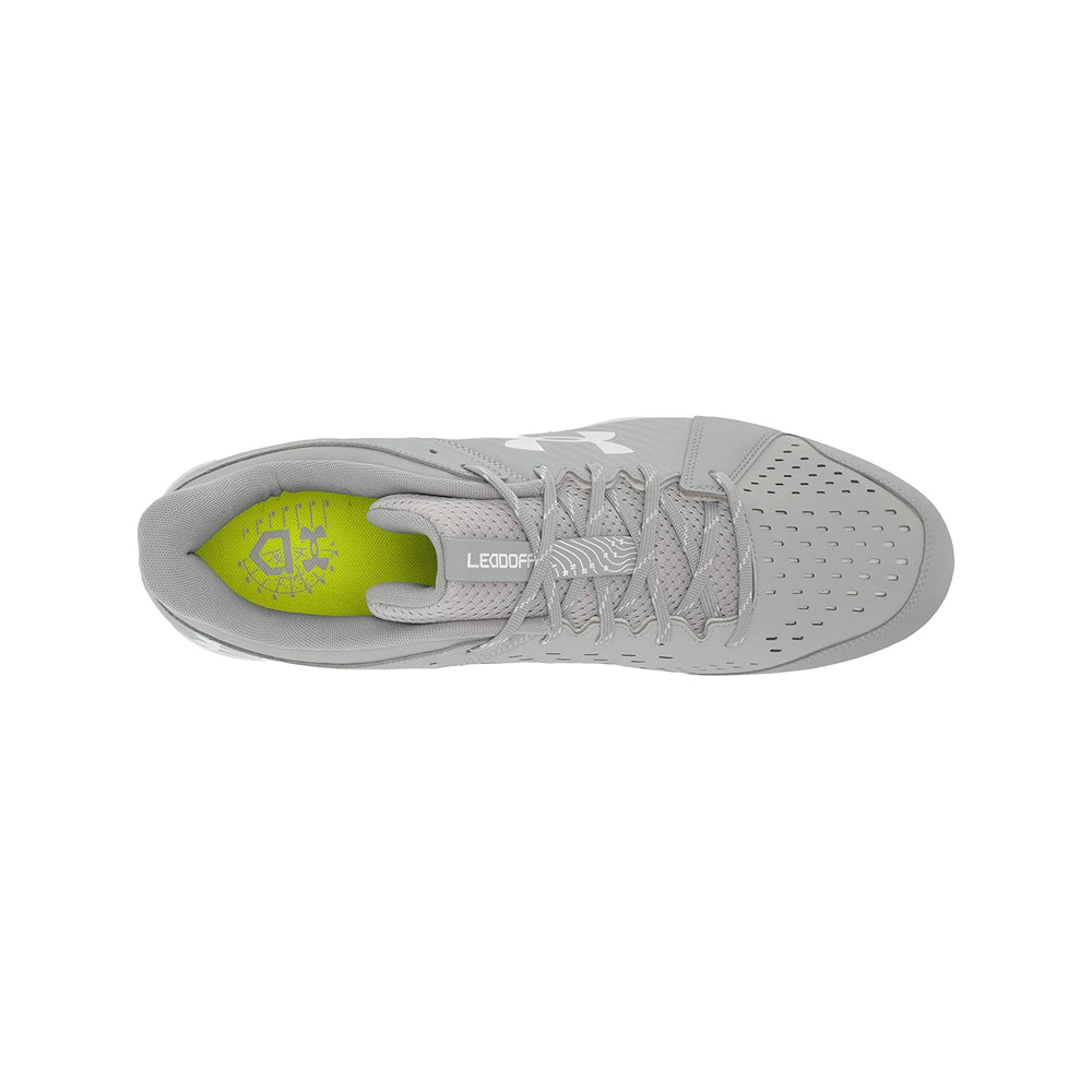 Spikes Beisbol Softbol Under Armour Leadoff Rubber Low Gris
