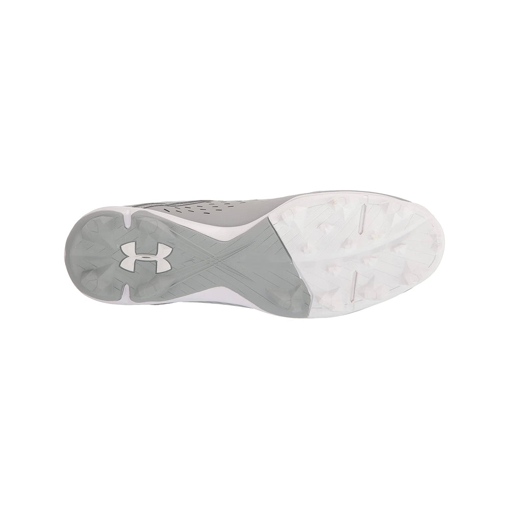 Spikes Beisbol Softbol Under Armour Leadoff Rubber Low Gris
