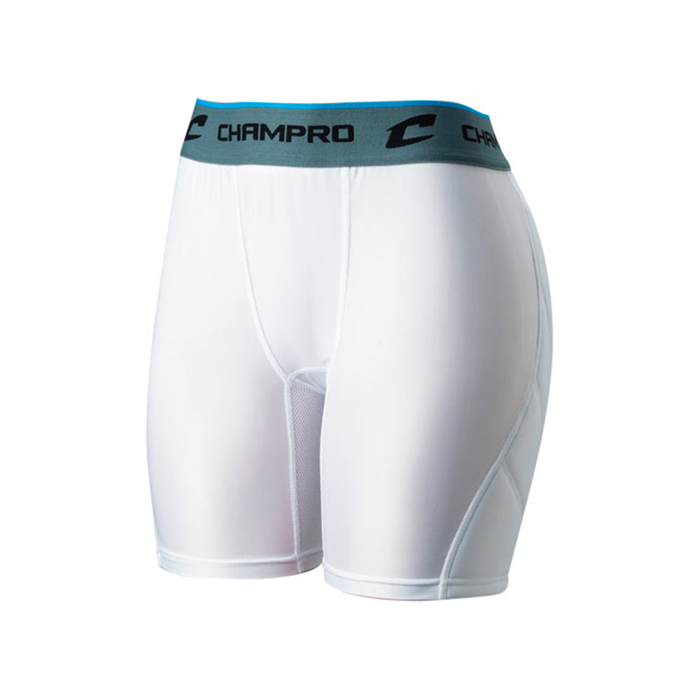 Sliding Short Beisbol Softbol Champro BPS16 Blanco DAMA
