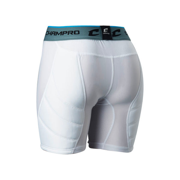 Sliding Short Beisbol Softbol Champro BPS16 Blanco DAMA