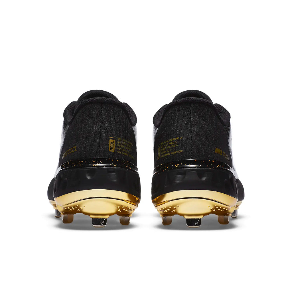 Spikes Beisbol Nike Alpha Huarache Elite 3 Low Premium Negro
