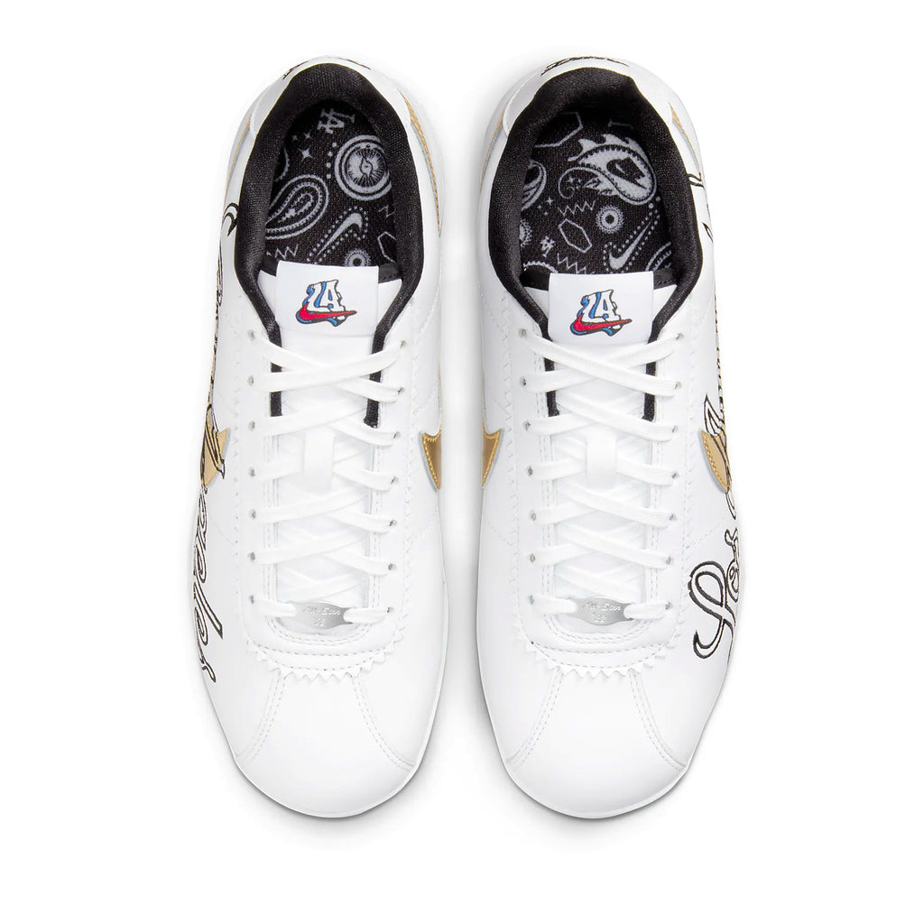 Spikes Beisbol Nike Cortez Los Angeles Edicion Especial Blanco Beisbolmania