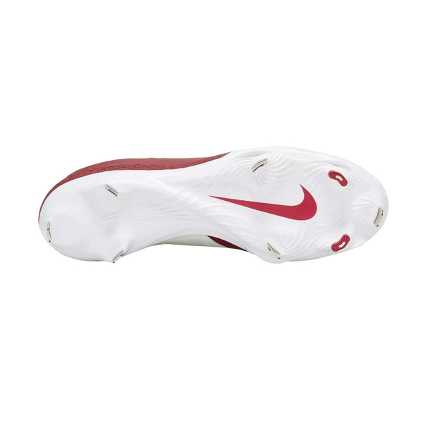 Spike Beisbol Nike React Vapor Ultrafly Elite 4 Guinda Blanco