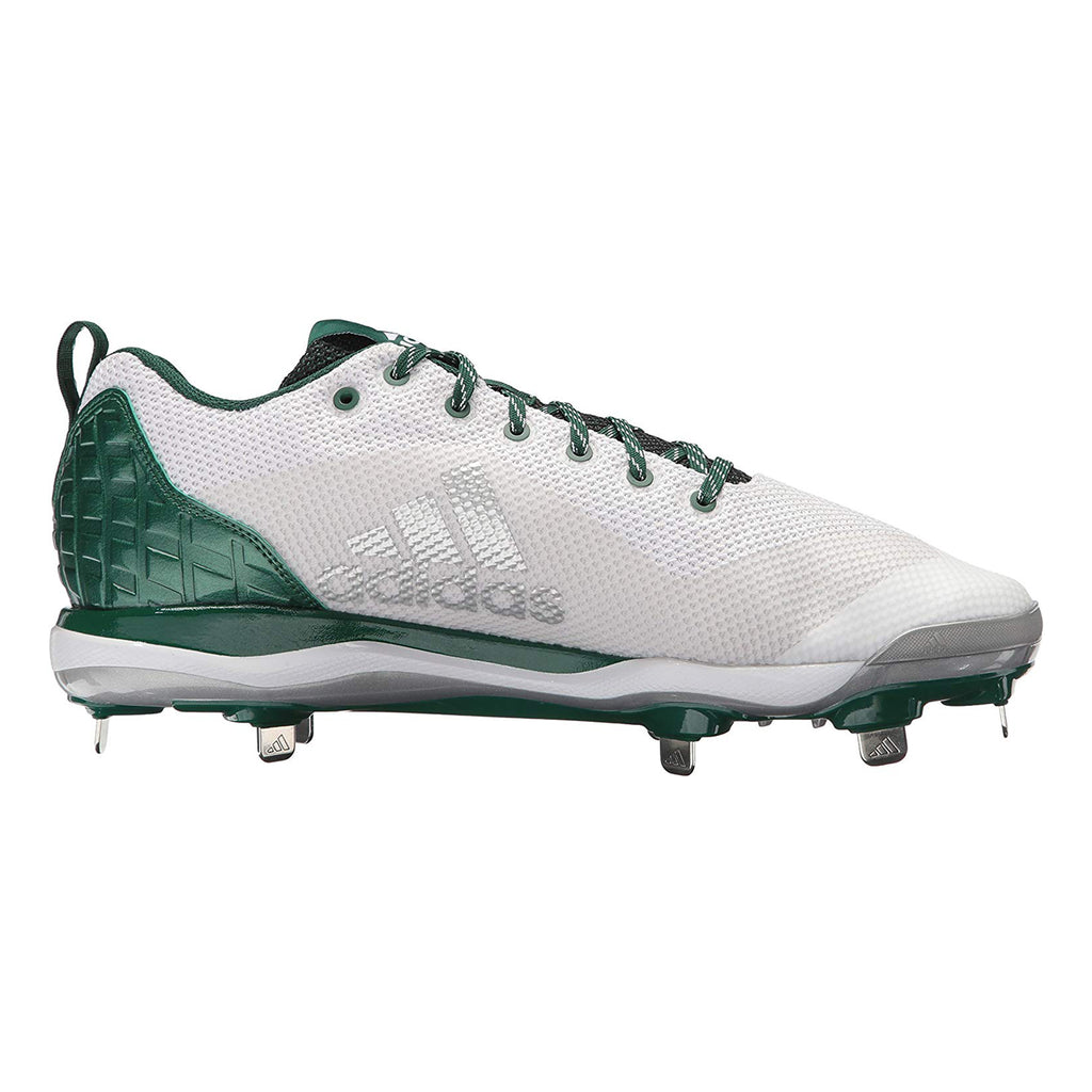 Spikes Beisbol Adidas Power Alley 5 Blanco Verde Beisbolmania