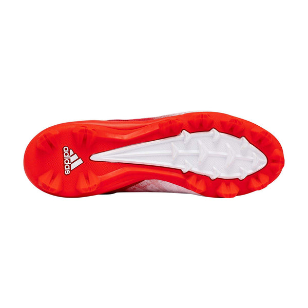 Spikes Beisbol Softbol Adidas Icon 4 Splash MD Rojo Blanco