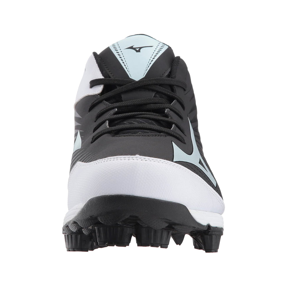 Spikes Beisbol Softbol Mizuno Franchise 9 Low Negro Blanco