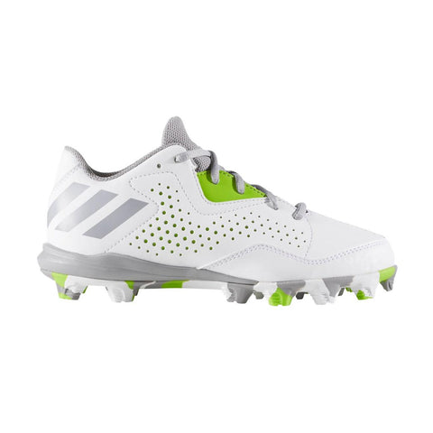 Spikes Beisbol Softbol Adidas Whell House 4 Low Blanco Verde INFANTIL