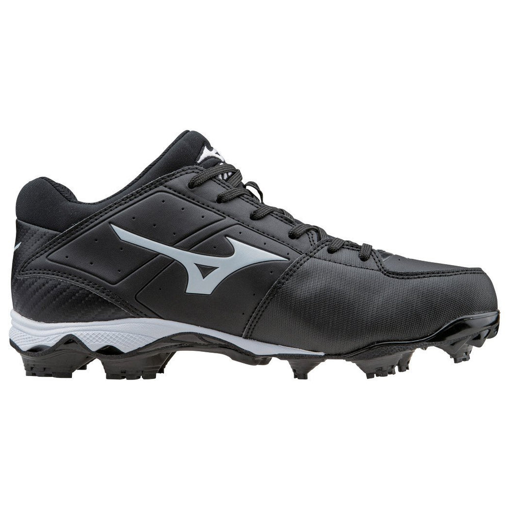 Spikes Beisbol Softbol Mizuno Finch Elite 2 Negro Blanco