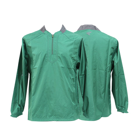Sudador Beisbol Easton Verde Cuello Gris Juvenil