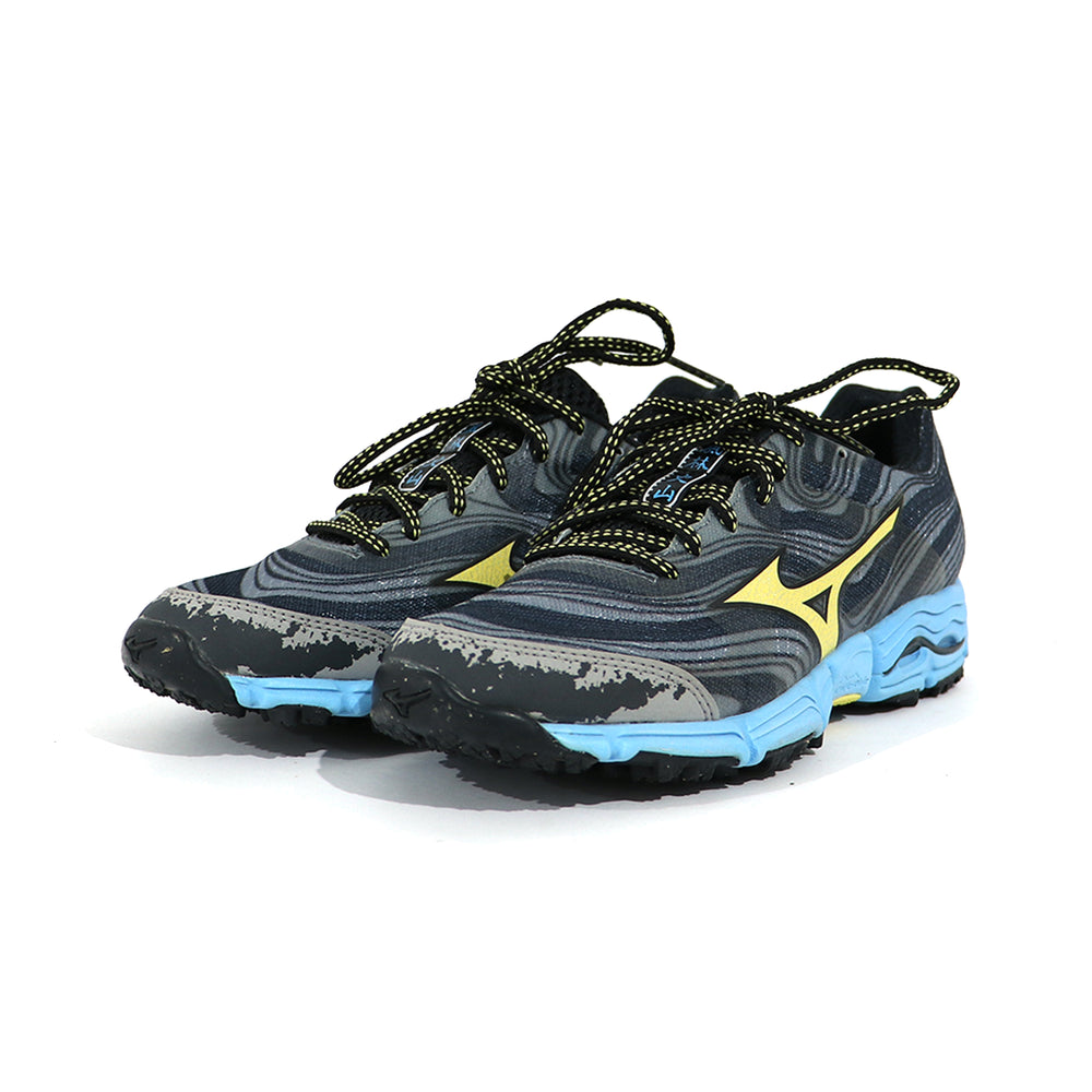 Tenis Montaña Hiking Mizuno Fcl0314 Lineas Marino Rey