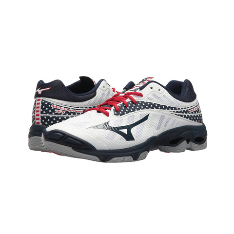Tenis Voleibol Mizuno Wave Lightning Z4 Marino Blanco Estrellas
