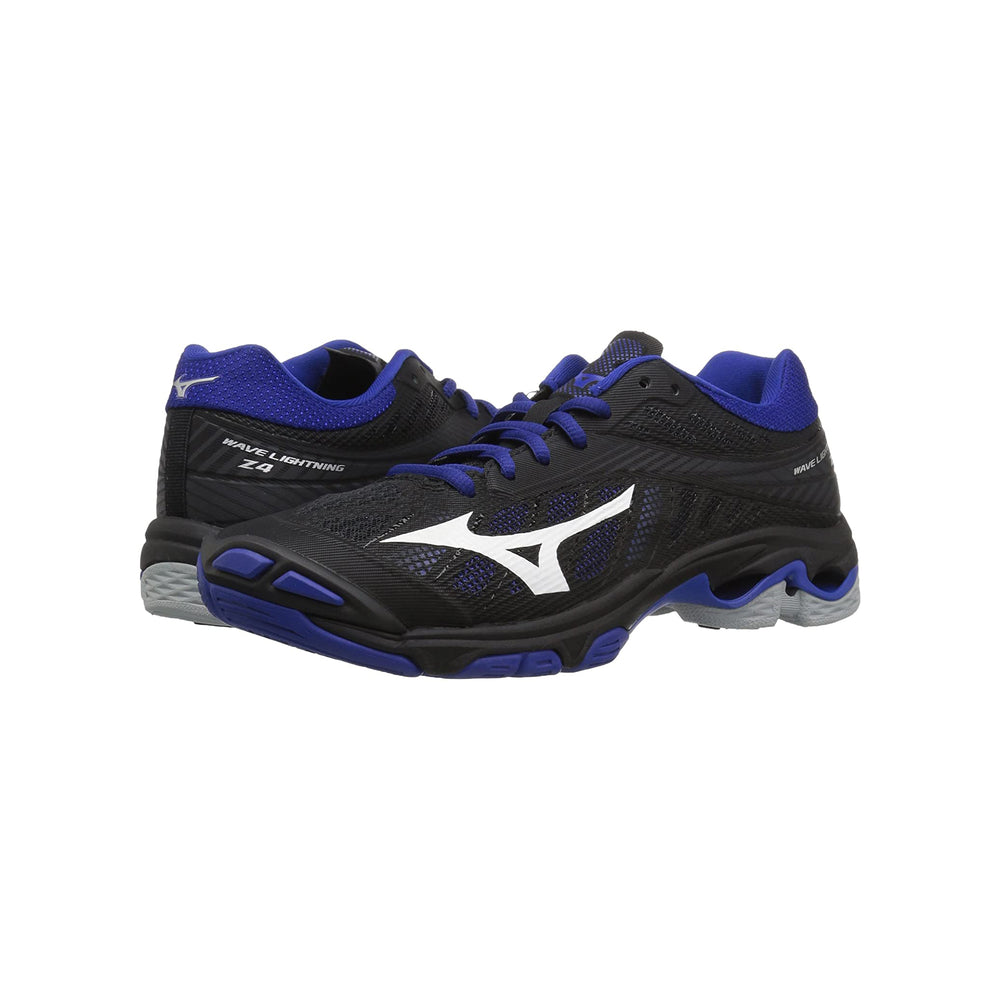 Tenis Voleibol Mizuno Wave Lightning Z4 Negro Azul Rey