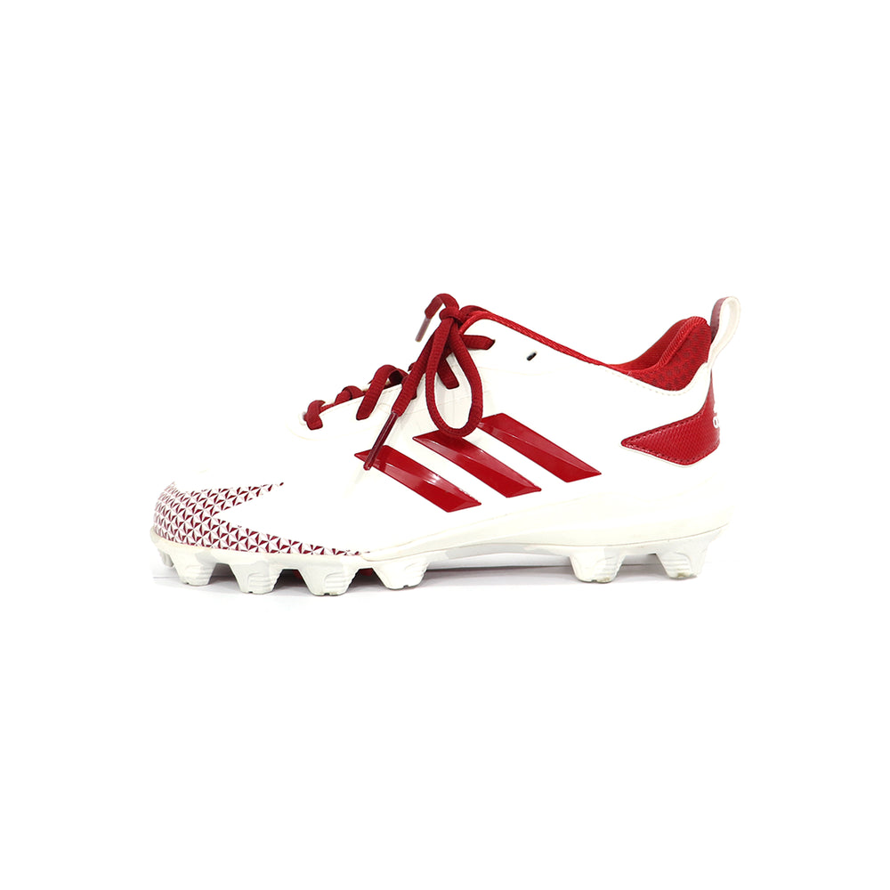 Spikes Beisbol Softbol Adidas Afterburn V MD Blanco Rojo INFANTIL