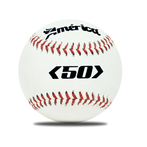 Pelotas Beisbol Infantil América 50 Centro Duro
