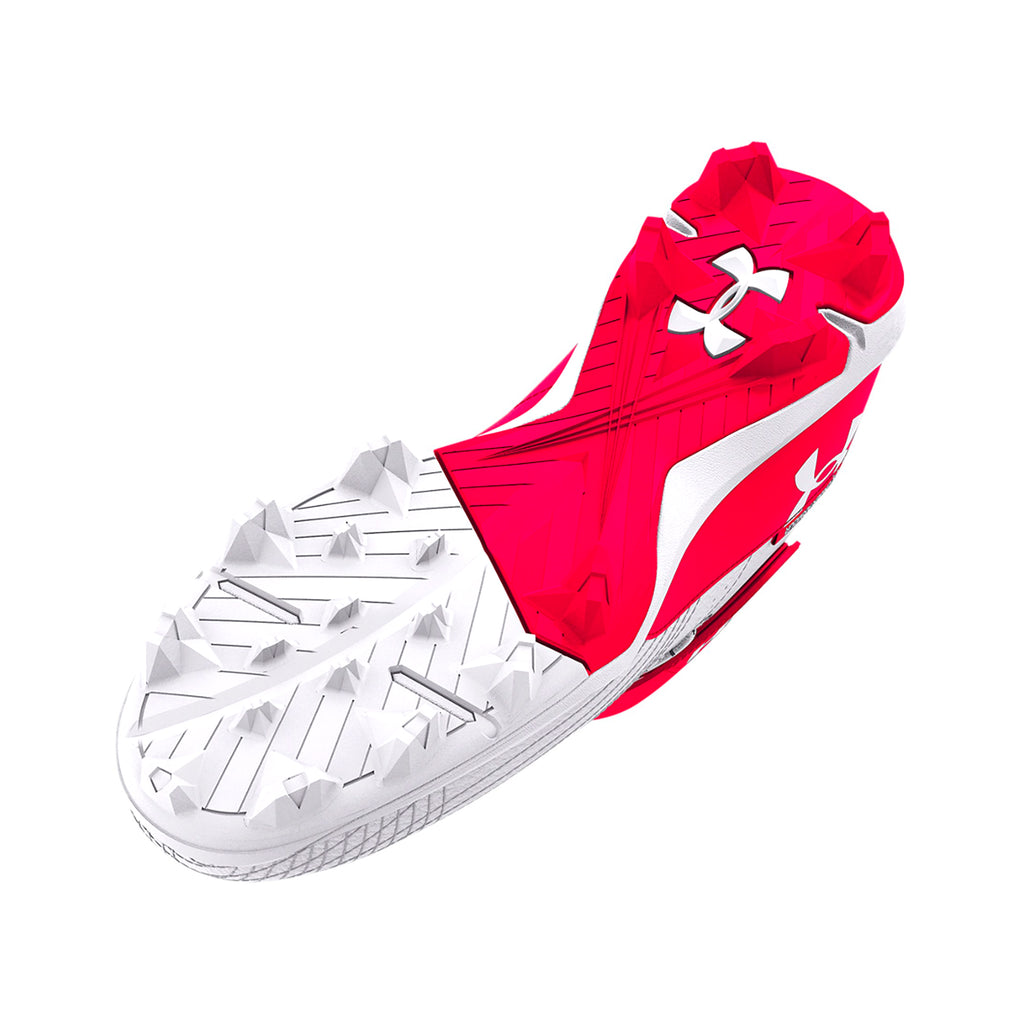 Zapatos under armour de beisbol rojas sale
