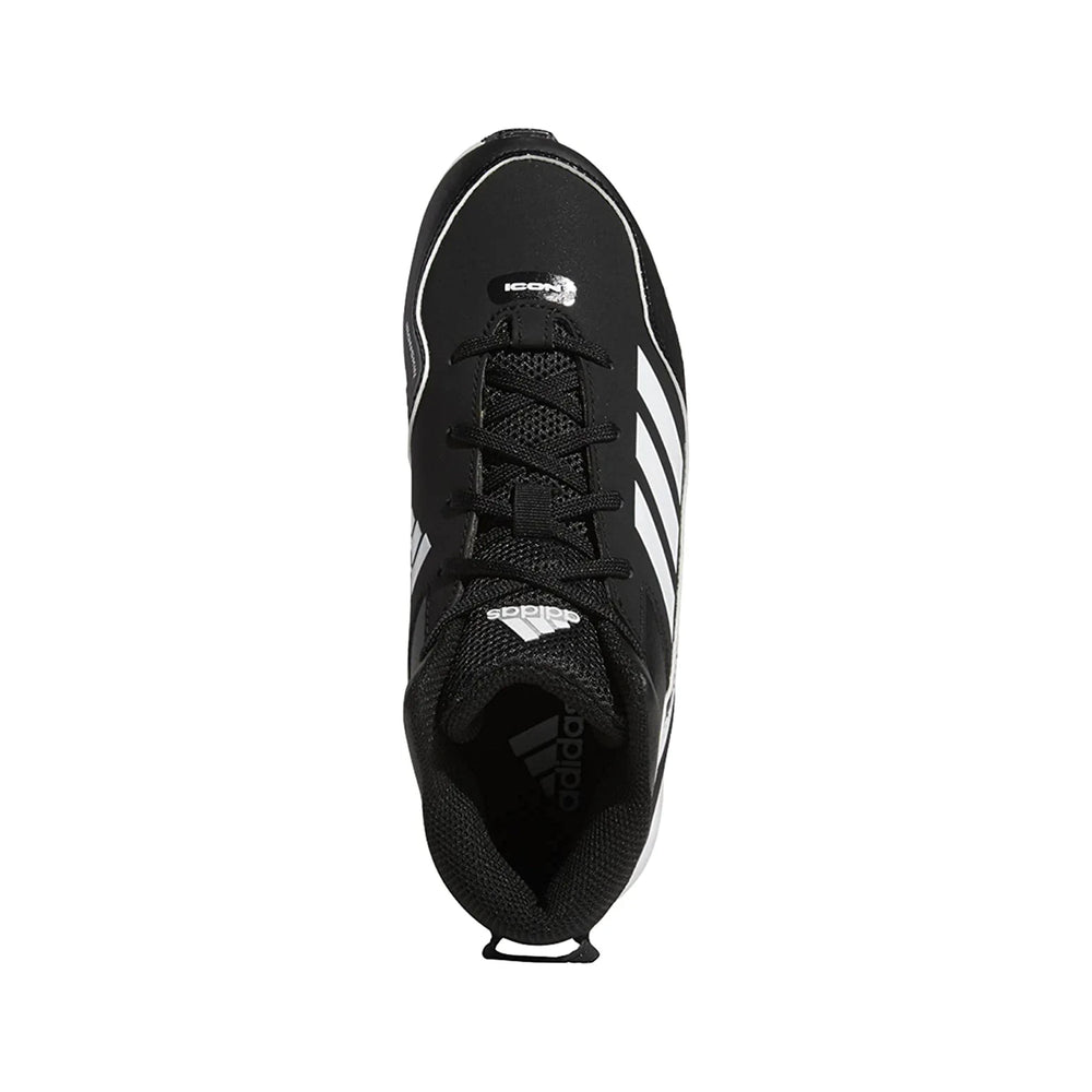 Spikes Beisbol Softbol Adidas Icon 7 Mid Negro