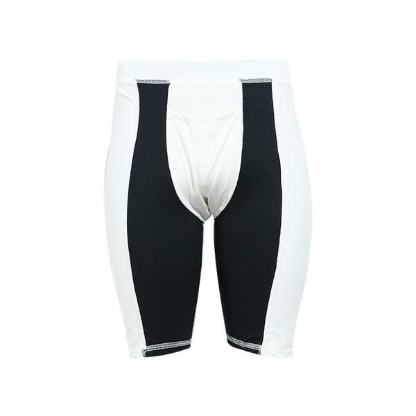 Sliding Short Beisport Blanco Negro Adulto