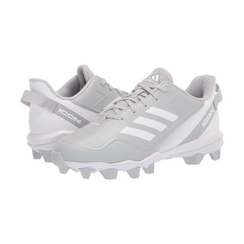 Spikes Beisbol Softbol Adidas Icon 7 MD Gris