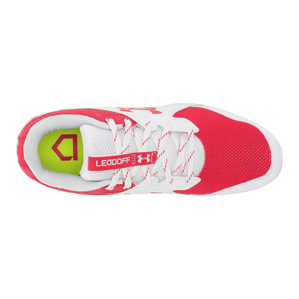 Spikes Beisbol Softbol Under Armour Leadoff Low Rojo Blanco INFANTIL (NUEVO CON DEFECTOS)