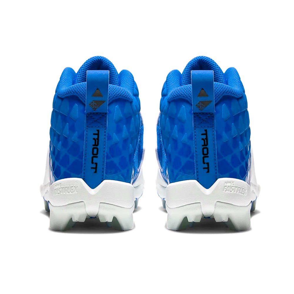 Spikes Beisbol Softbol Nike Force Trout 6 Pro Rey Blanco