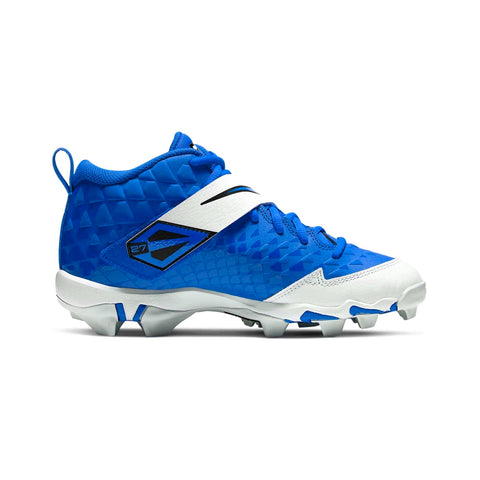 Spikes Beisbol Softbol Nike Force Trout 6 Pro Rey Blanco