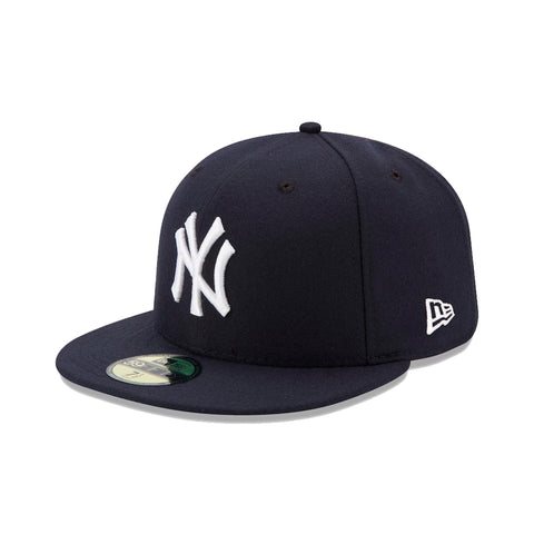 Gorra Beisbol Softbol New Era Yankees 59Fifty Marino Blanco